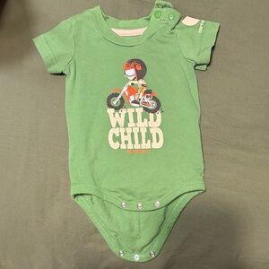 Carhartt Green 'Wild Child' Bodysuit